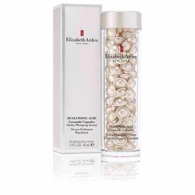 Sérum facial en cápsulas con ácido hialurónico y ceramidas de Elizabeth Arden - Cápsulas hidratantes y voluminizadoras - 90 cápsulas