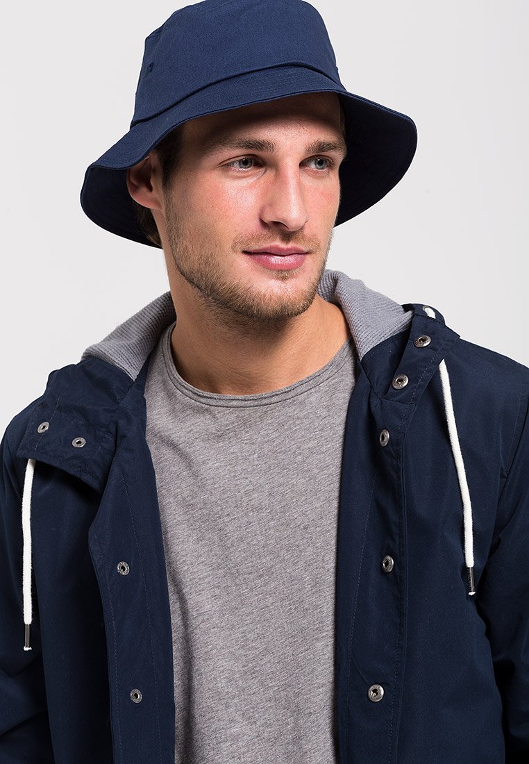 Bob Flexfit en sergé - Chapeau - bleu marine