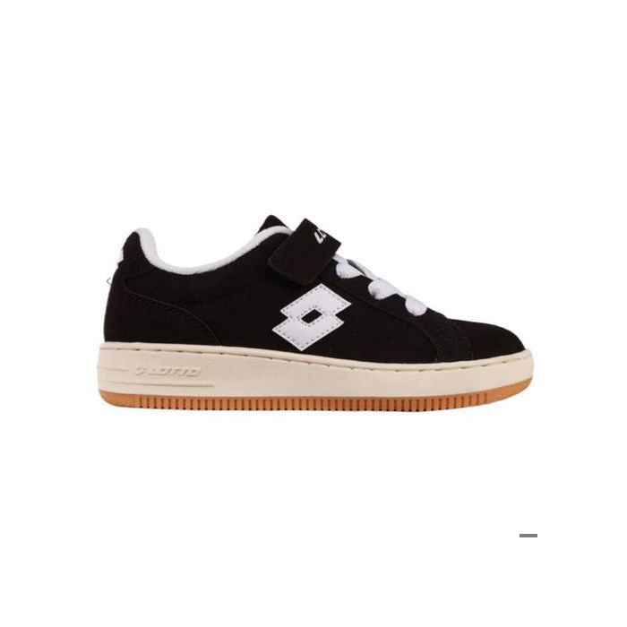 Zapatillas deportivas negras para niños LOTTO YARIN K, talla 35 EU