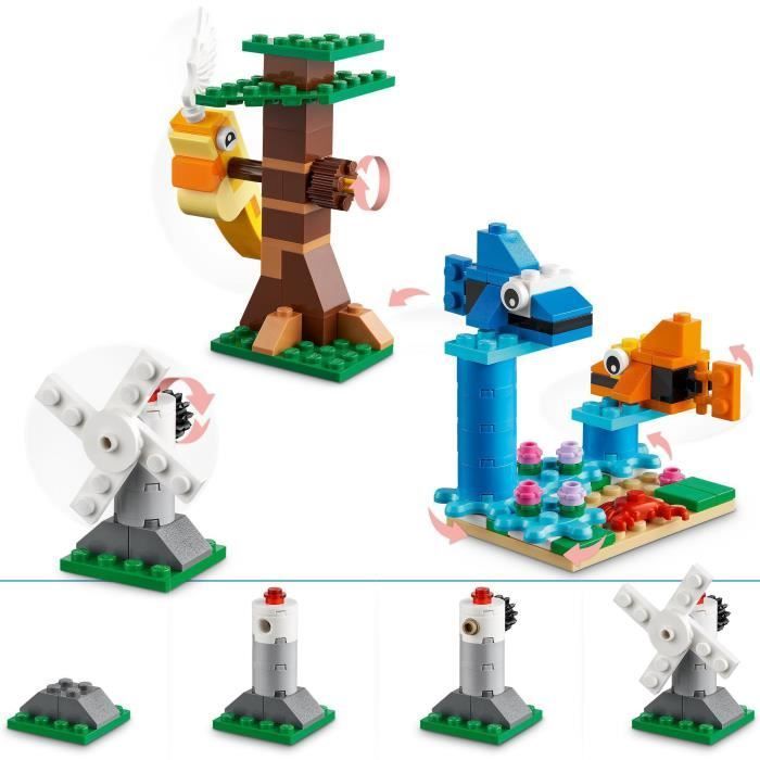 LEGO® Classic 11019 Peças e Recursos, Brinquedos de Construção para Crianças