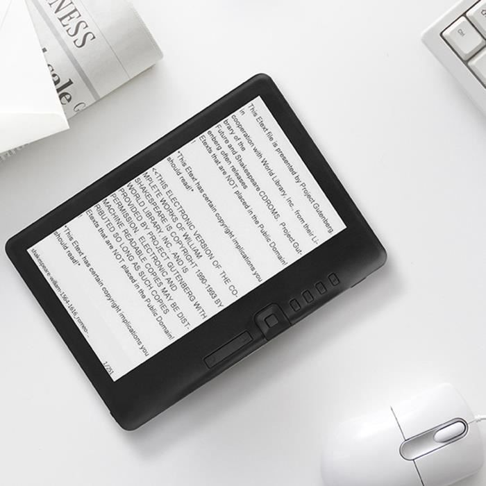 Xuyan BK7019 7-inch e-reader - Zwart - 4G TF-kaart - Kleurenscherm