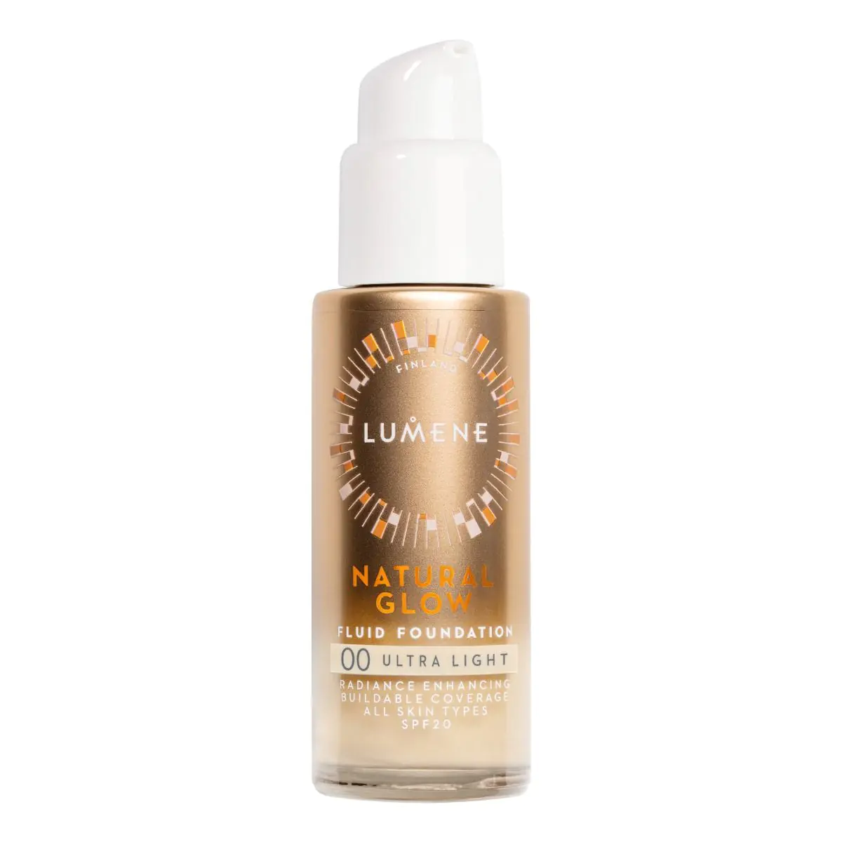 Lumene Podkład rozświetlająco-wygładzający Natural Glow 00 Ultra Light
