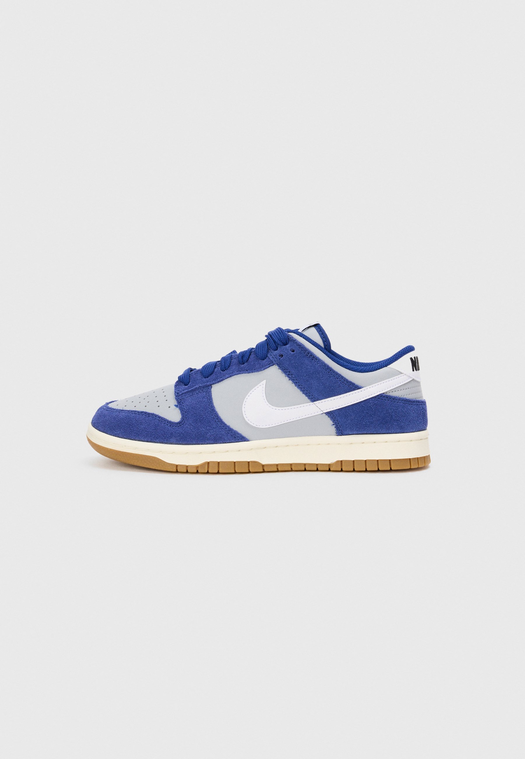 Nike Sportswear DUNK LOW RETRO - Sneakers - wolfgrijs/wit/diep koningsblauw