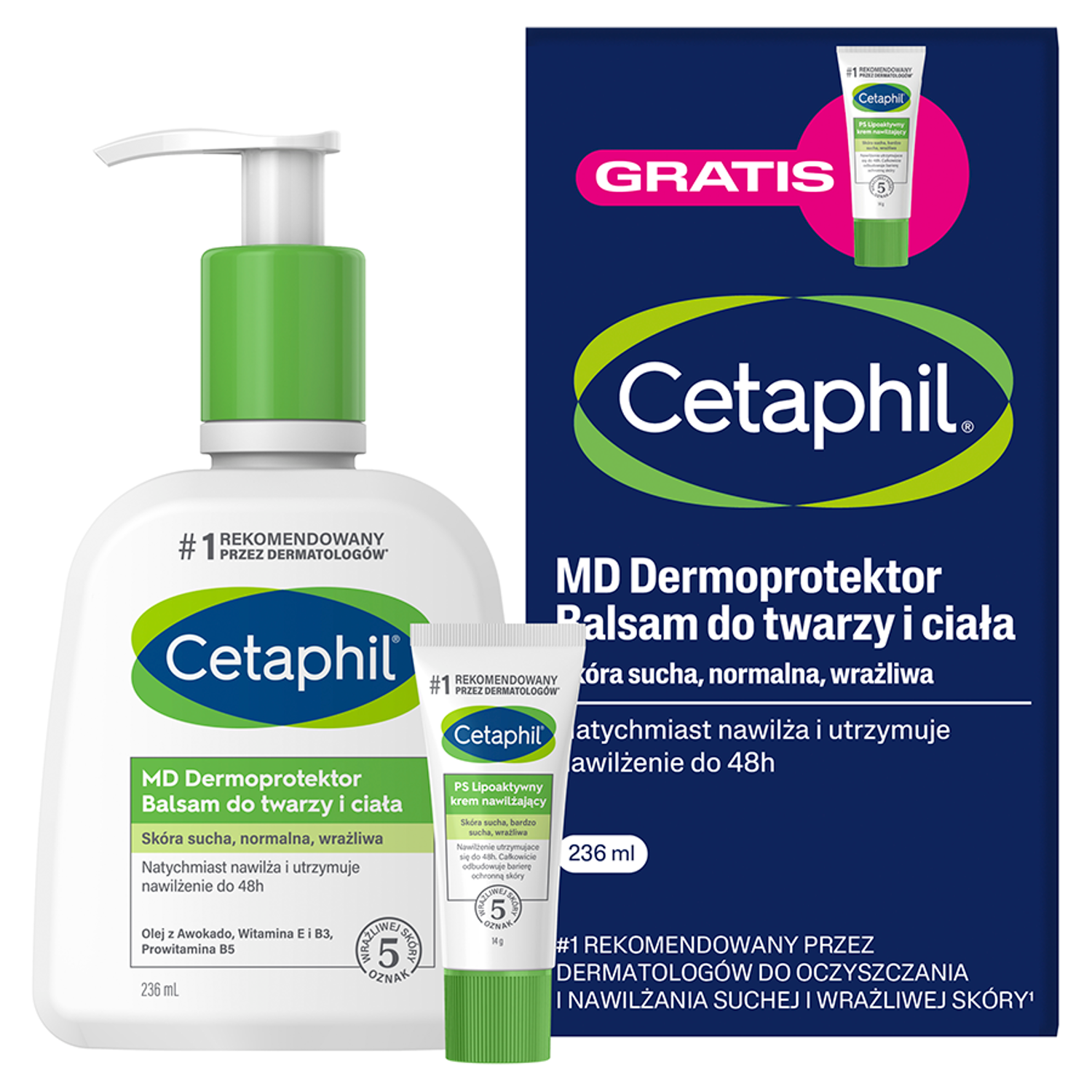 Balsamo viso Cetaphil 236 ml