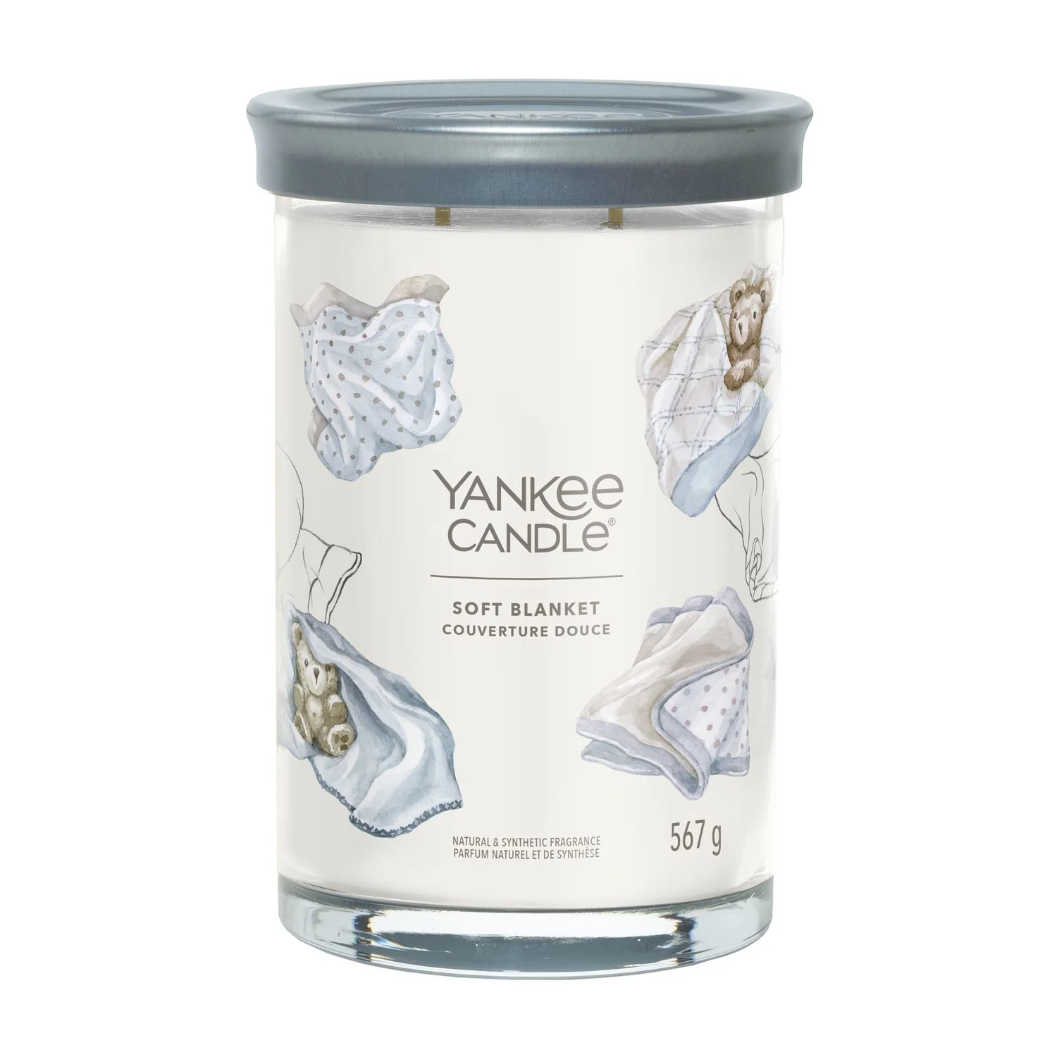 Signature Tumbler Candles Soft Blanket - Candela Profumata