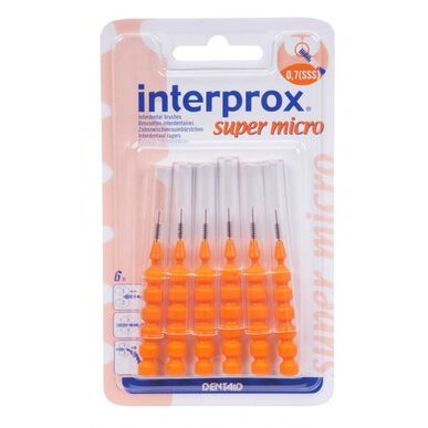 Cepillo interdental Interprox Supermicro 4G, 6 unidades