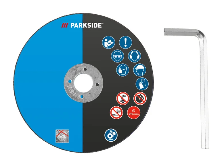 Polizor unghiular fără fir PARKSIDE® PWSA 12 C2, 12V