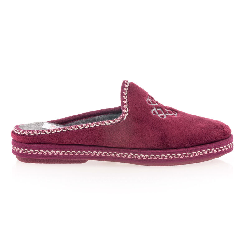 Rote Damenpantoffeln