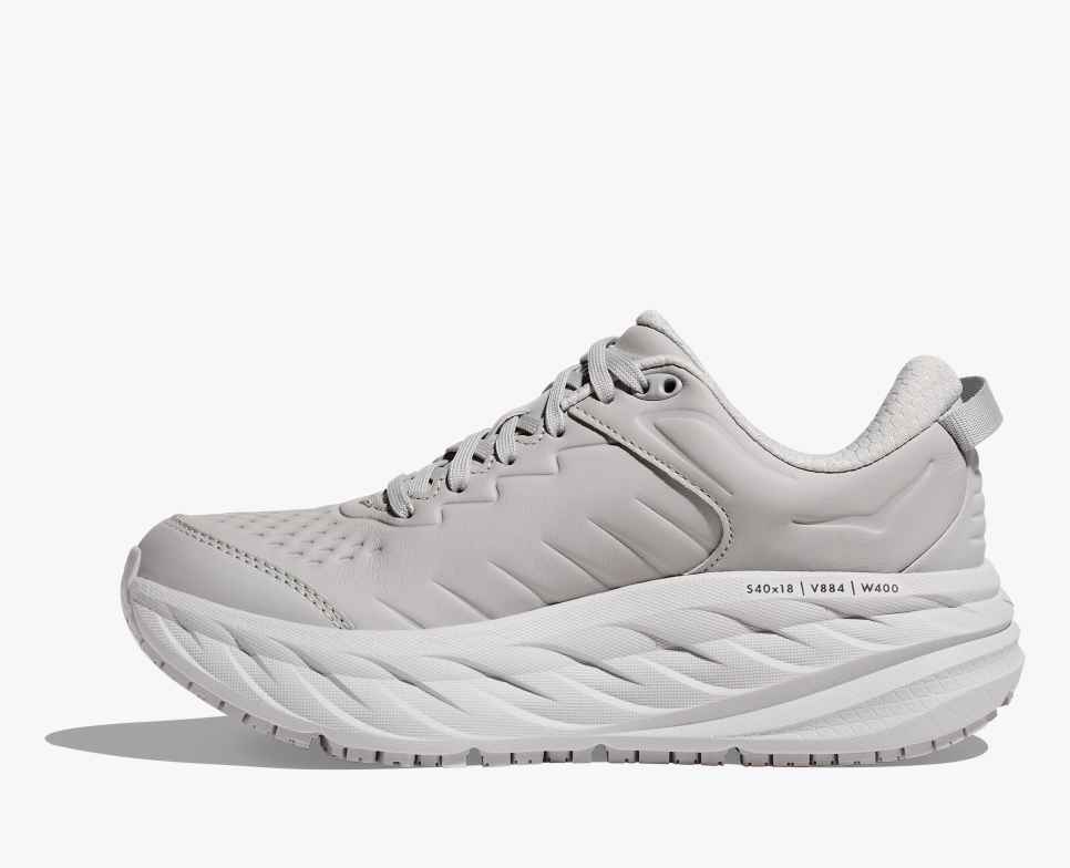 HOKA Bondi SR Harbor Mist / Lunar Rock
