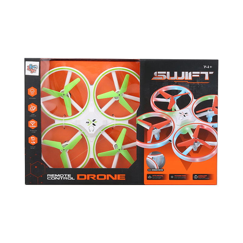 FunToys fjernstyret drone med lys