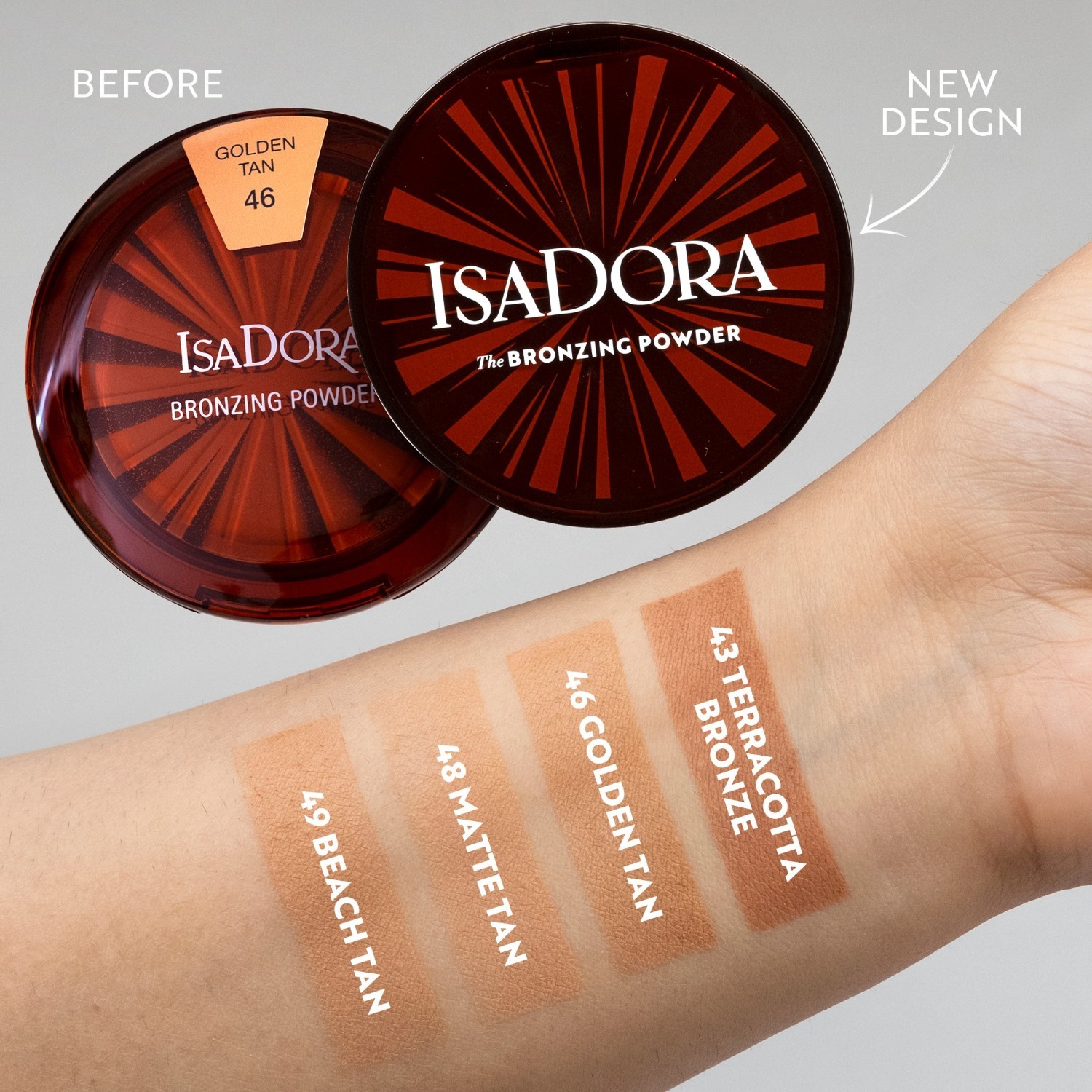 Isadora Powder Bronzujúci púder - 10 ml