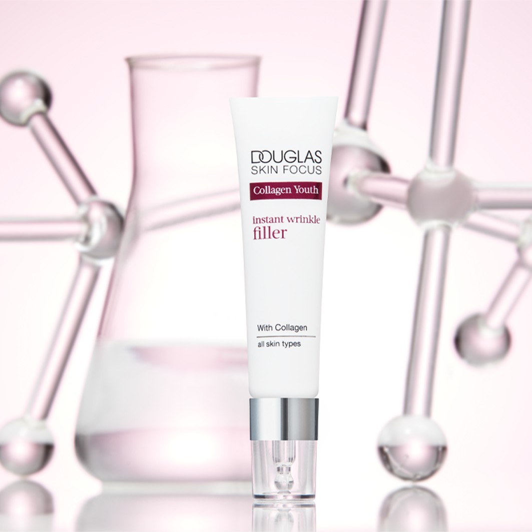 Krema za obraz Douglas Collection Skin Focus Collagen Youth za takojšnje polnjenje gub - 15 ml