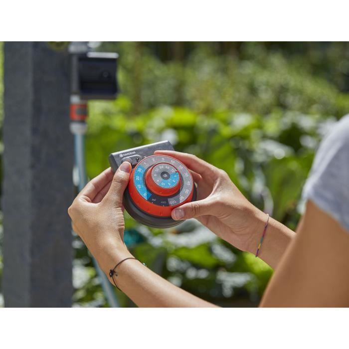 Easy Plus irrigatietimer - GARDENA - Draaiknop - Safe Stop-technologie - Waterbestendig