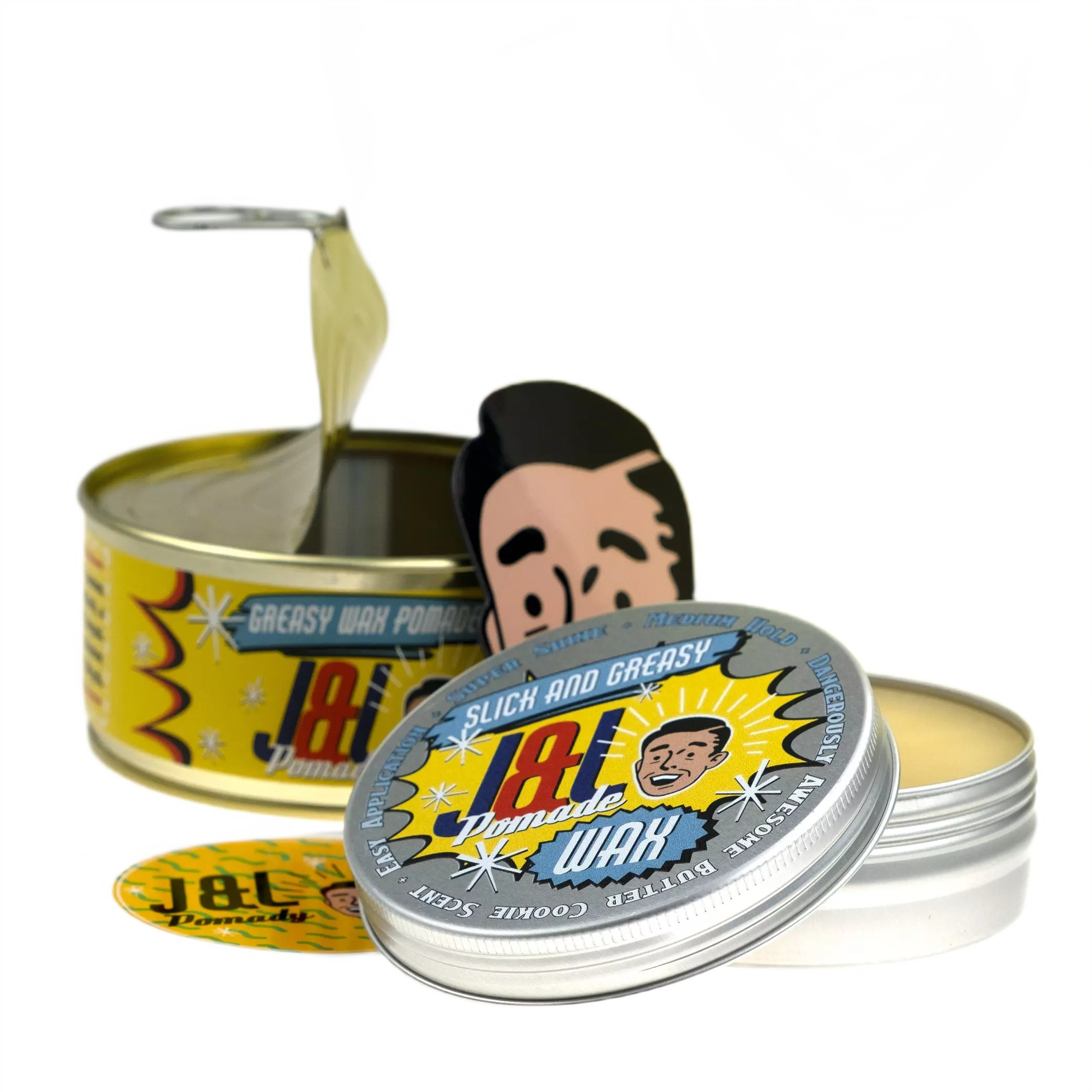 JnL Pomade gladke in mastne