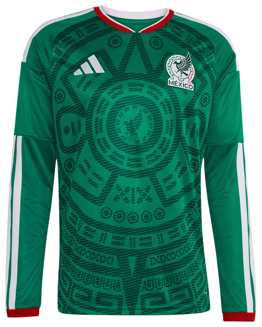 adidas Mexico 26 Kotipelipaita Replica Pitkähihainen