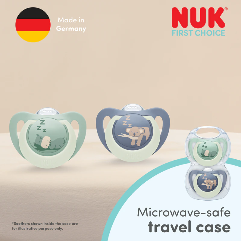 NUK First Choice Night dětská mikina 6-18 měsíců