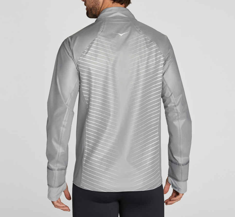 HOKA Performance Shield jas Lunar Rock