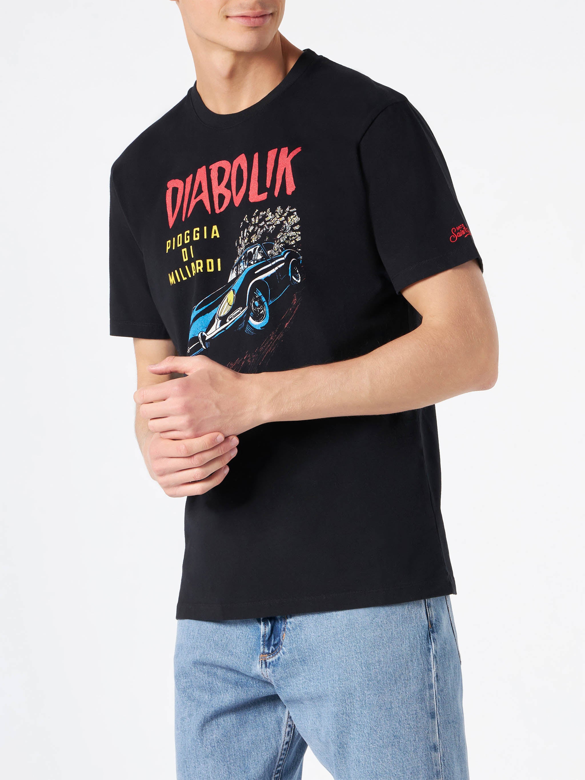 T-shirt in caldo cotone con stampa Diabolik | DIABOLIK EDIZIONE SPECIA
