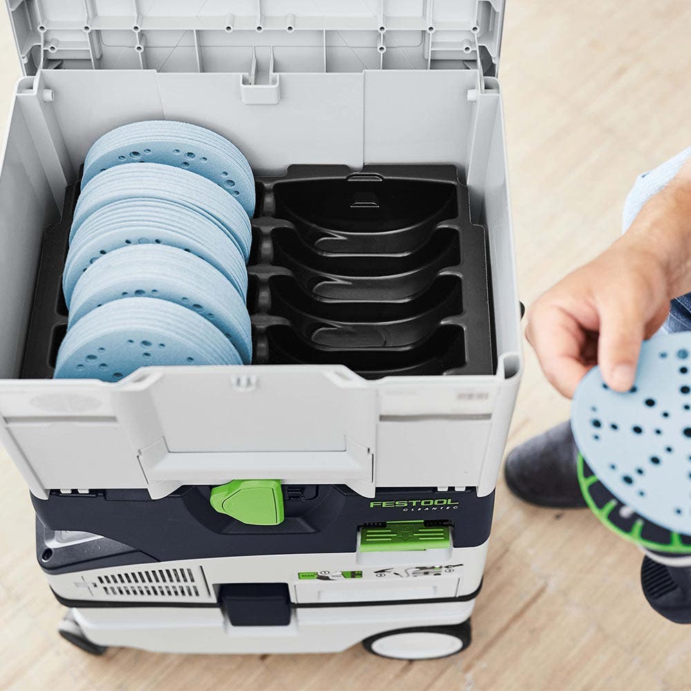 FESTOOL Systainer3 SYS 3 10 Soquete abrasivo 150 mm 576785
