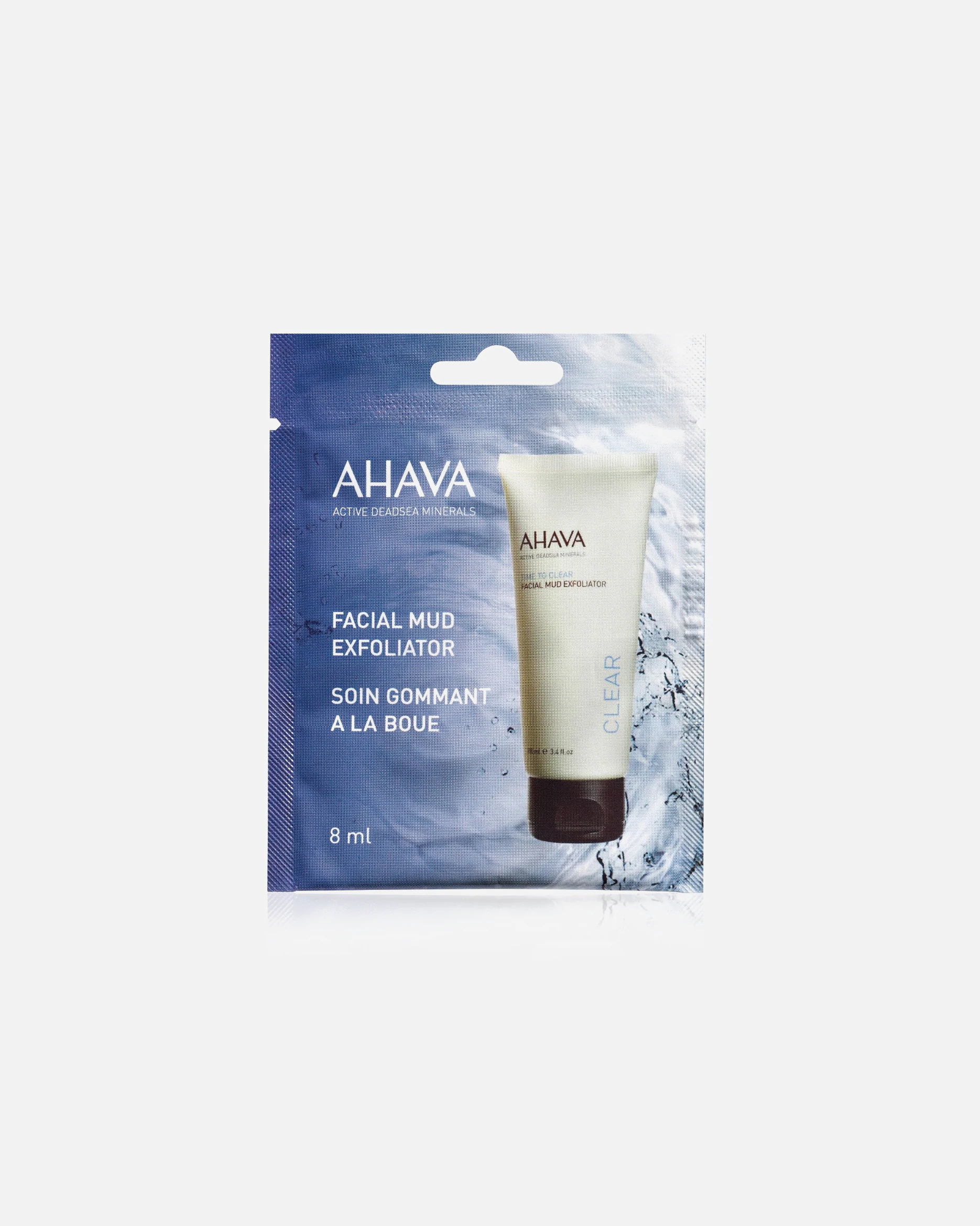 AHAVA Single Use Facial Mud Exfoliator 8ml