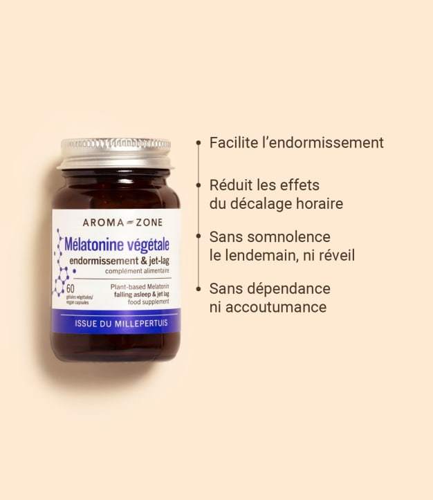 Melatonina naturale di origine vegetale - 60 capsule - Integratore alimentare