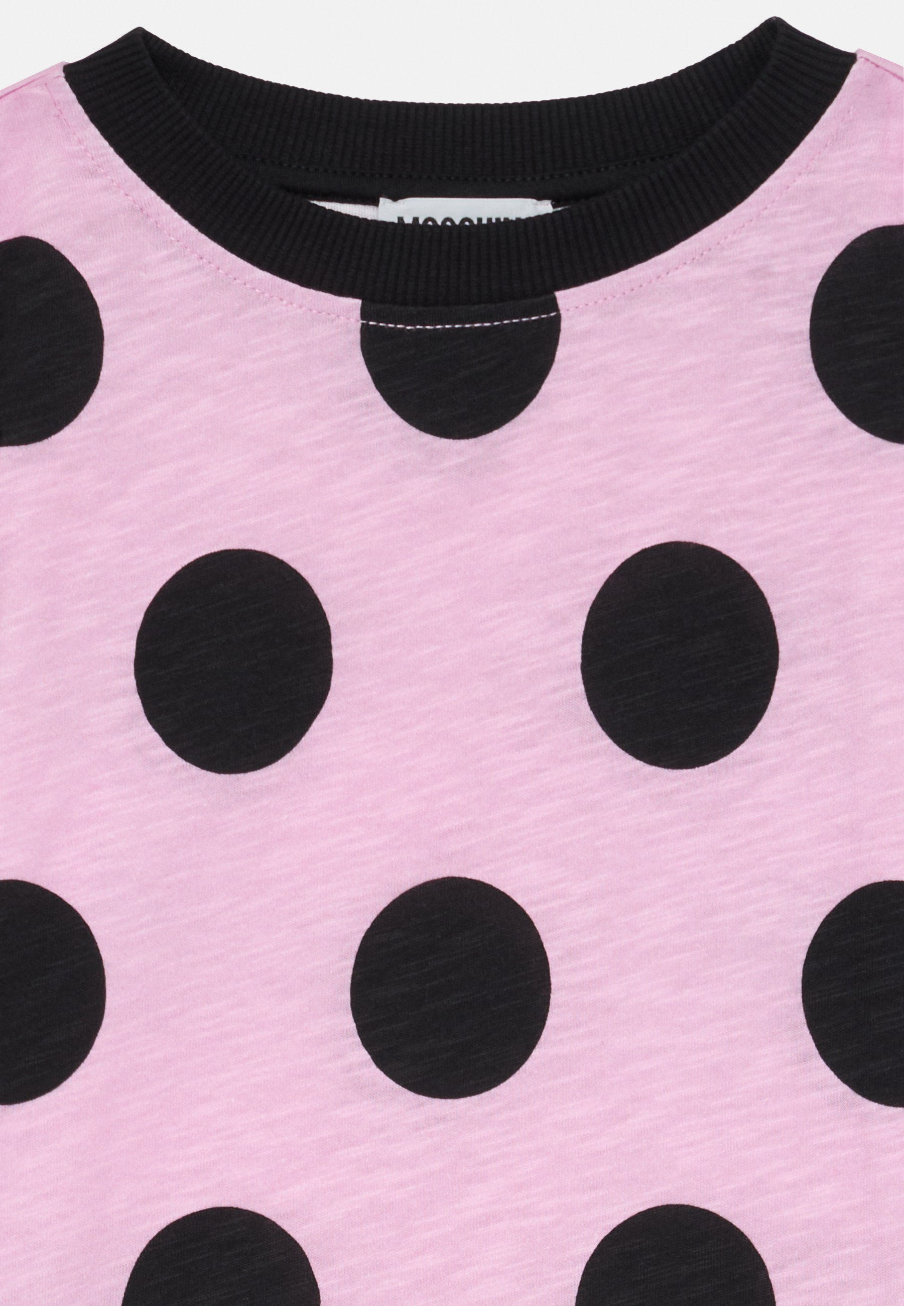 Top a maniche lunghe MOSCHINO - lilla/nero