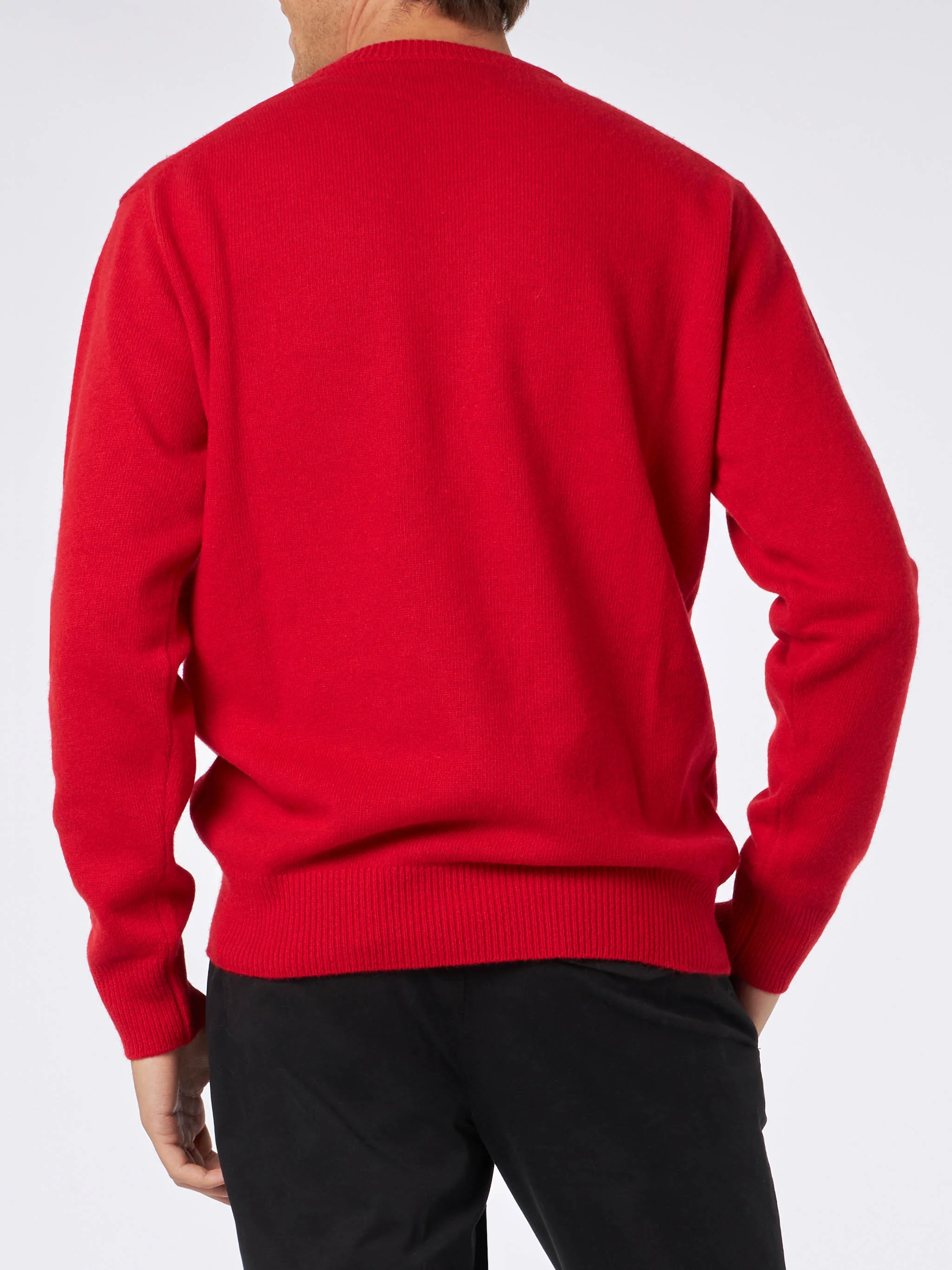 Jersey rojo de hombre con estampado de Gin-Gle Bells