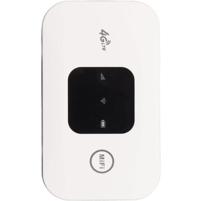 Router WiFi 4G, hotspot internet portatile, 150 Mbps, router 4G ad alta velocità con scheda SIM e ampia copertura.