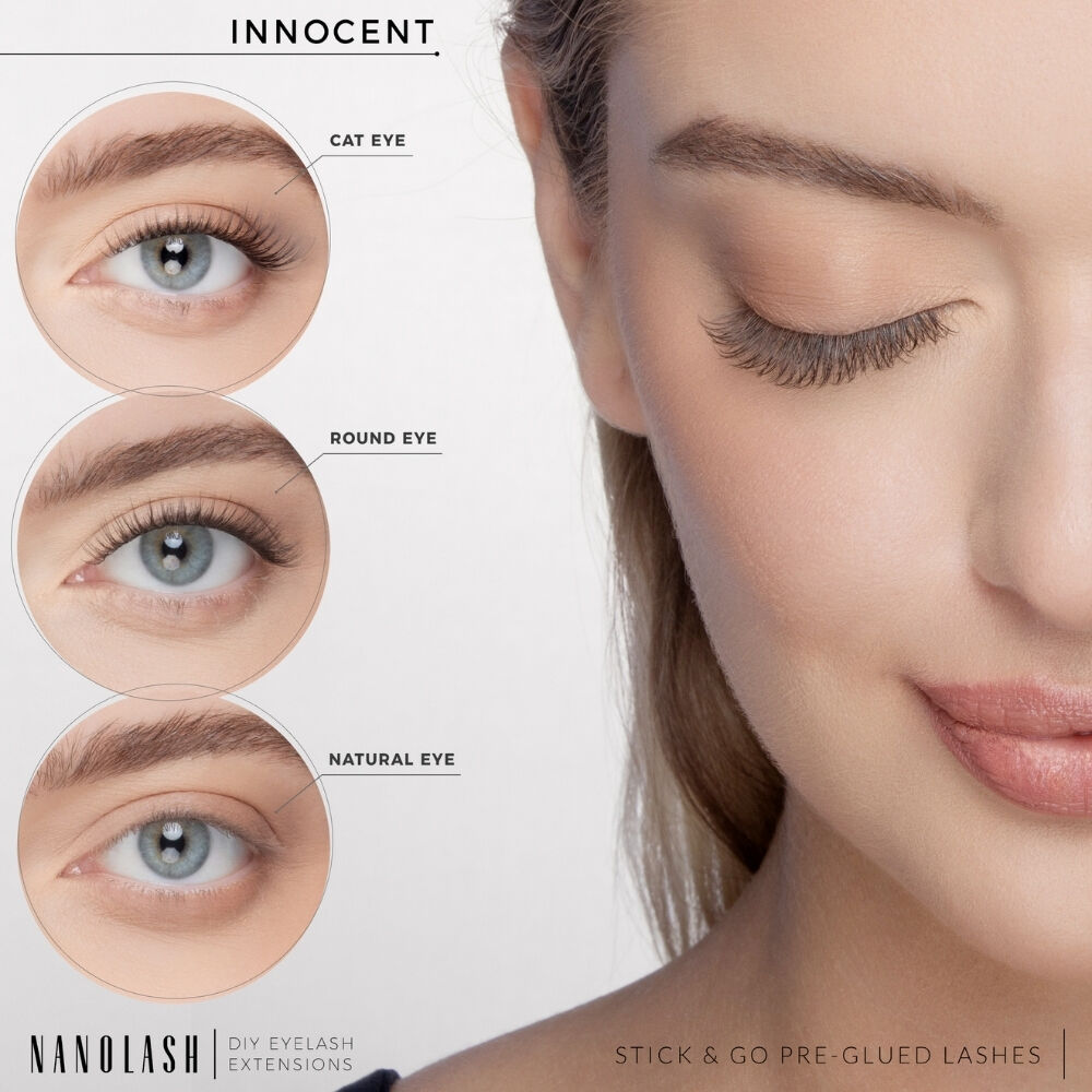Faux cils pré-encollés Nanolash Stick & Go