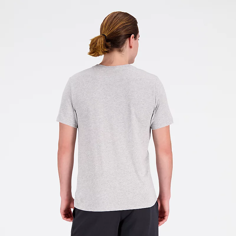 Męska koszulka z krótkim rękawem Jersey de algodón con gráfico Sport Core - ATHLETIC GREY