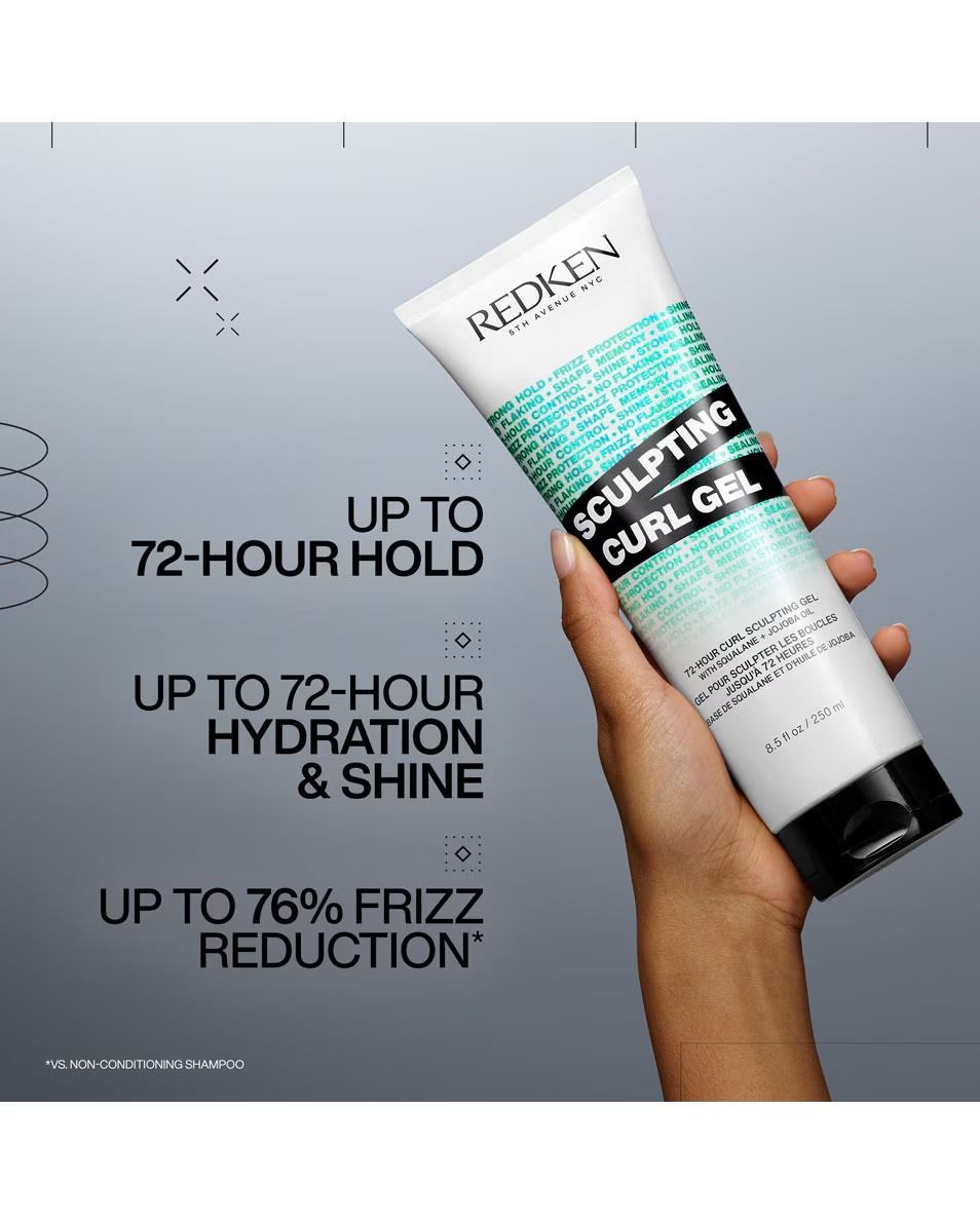 Gel sculptant pentru bucle REDKEN Hybrid Curls Stylers - pentru păr creț