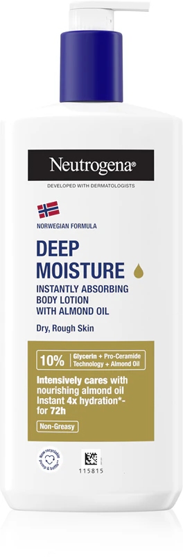 Neutrogena Norwegian Formula® Deep Moisture hlboko hydratačný krém s olejom