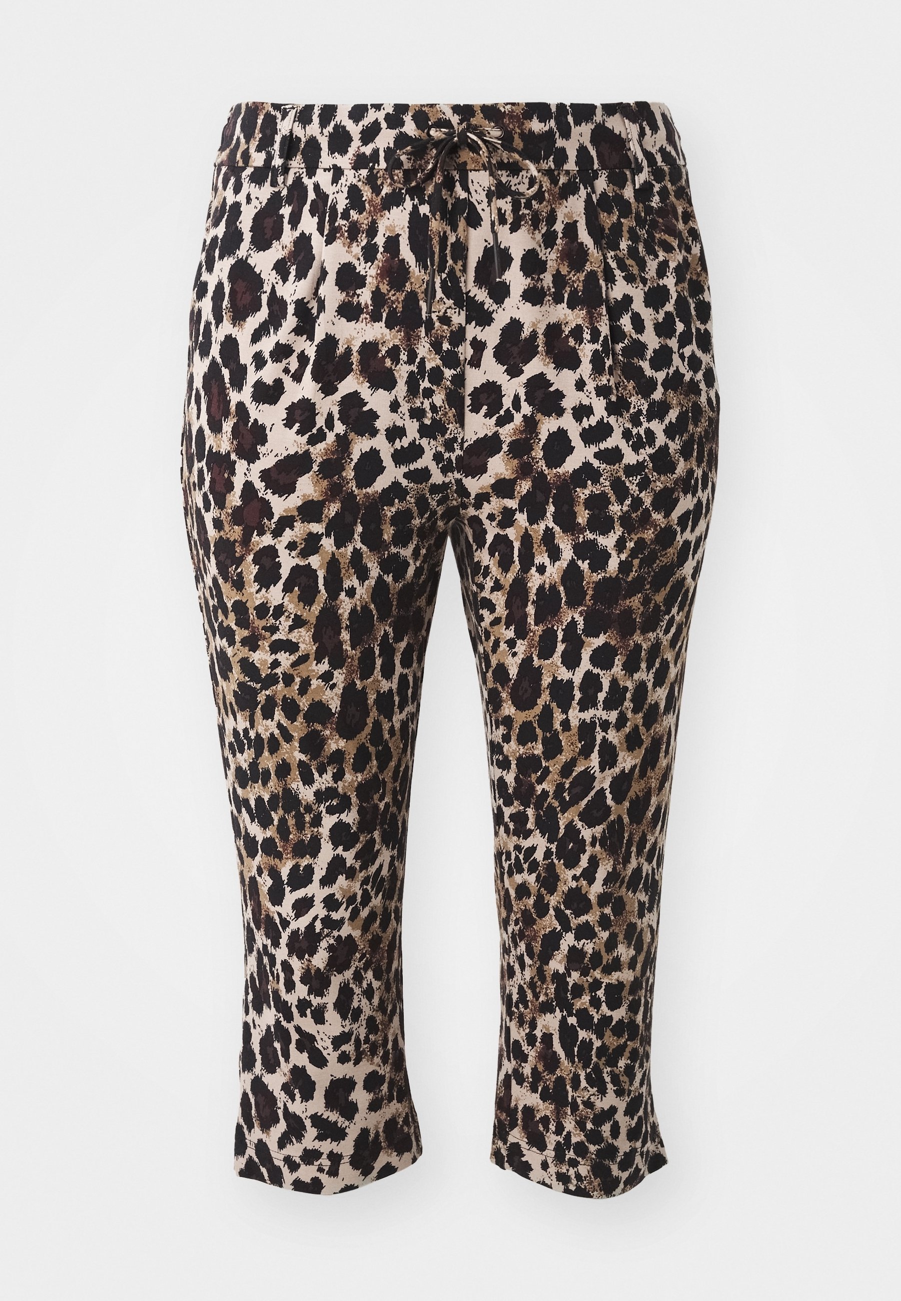 ALLEEN Carmakoma-broek - taupe