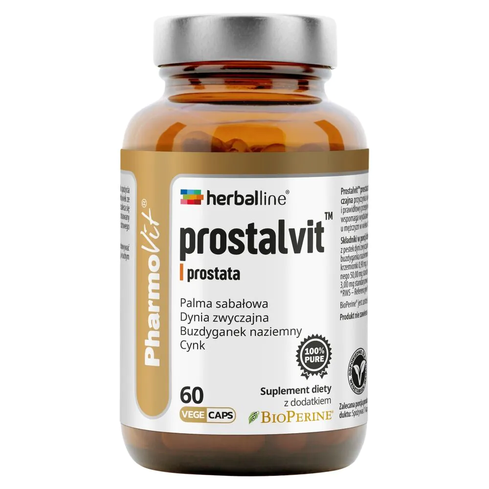 PharmoVit Herballine Prostalvit Prostata Kapsułki roślinne