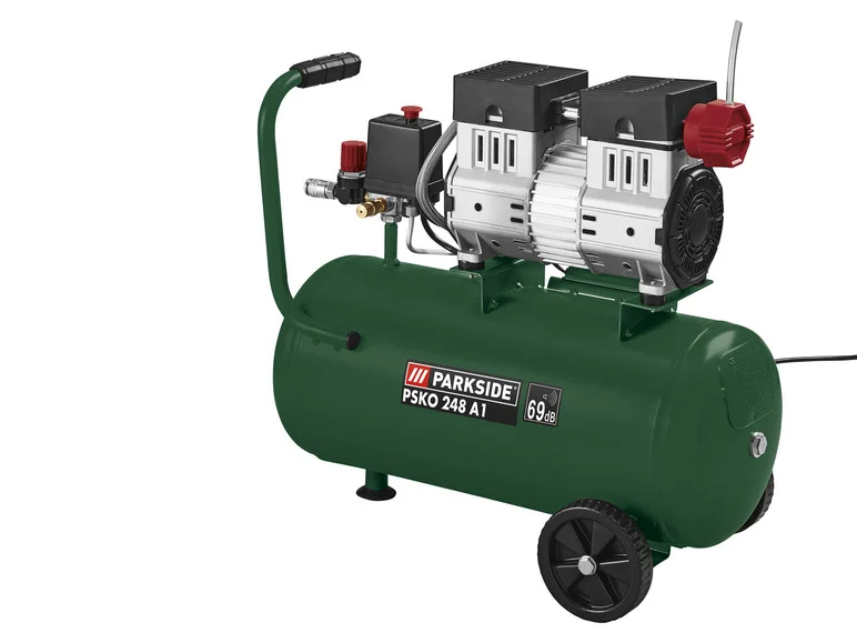 PARKSIDE® Hiljainen kompressori PSKO 248 A1, 24 L