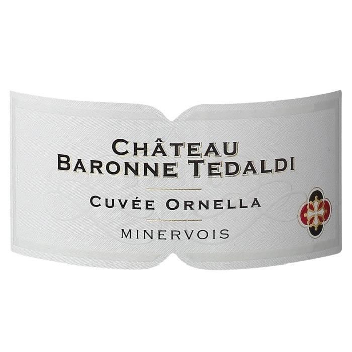 Château Baronne Tedaldi Cuvée Ornella 2018 Minervois - Vino tinto de Languedoc Rosellón