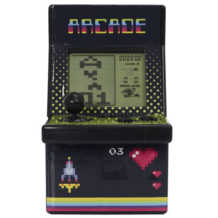 Arcade Game - Mister Gadget - 26 Games - Black