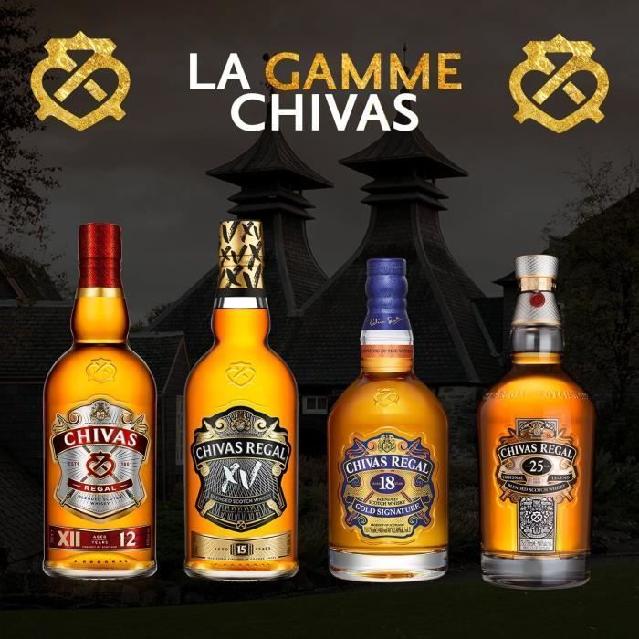 Chivas Regal - 18 años - Whisky escocés - 40,0% vol. - 70 cl