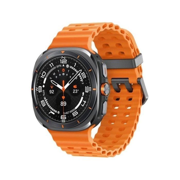 Smartwatch Samsung Galaxy Watch Ultra (2025) LTE, colore grigio titanio.