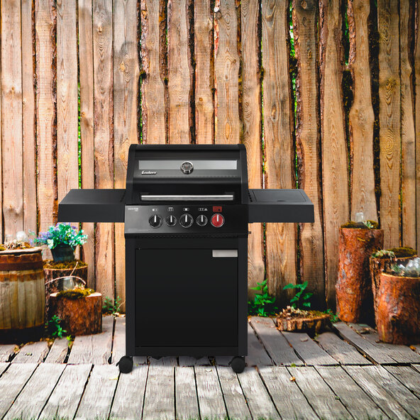 Gas grill Boston Black Pro 3 SIKR Turbo