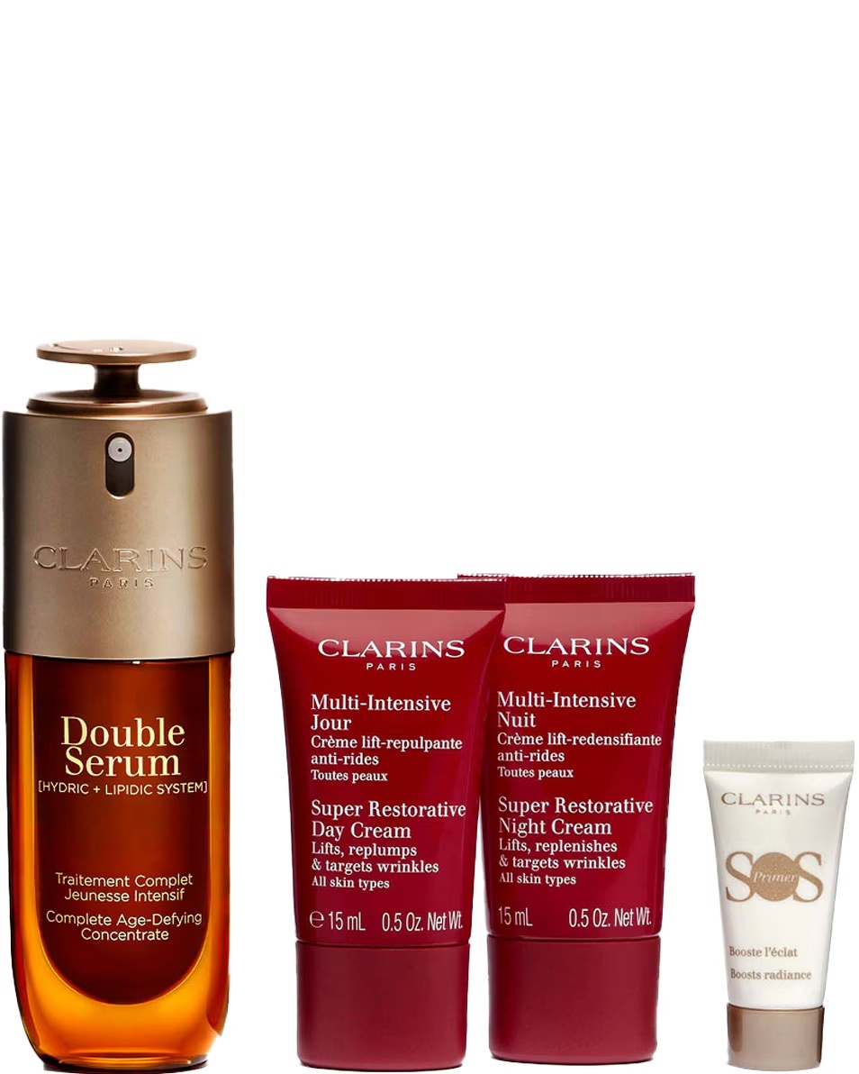 Σετ CLARINS Double Serum & Super Restorative XMAS