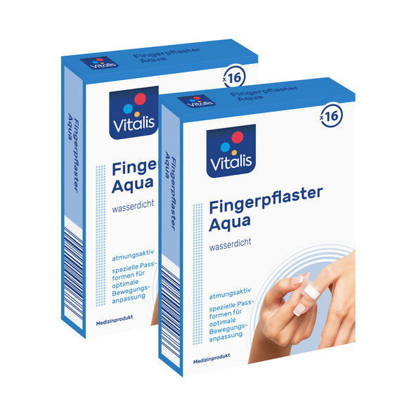 Fingerpflaster, Aqua, Σετ 2er
