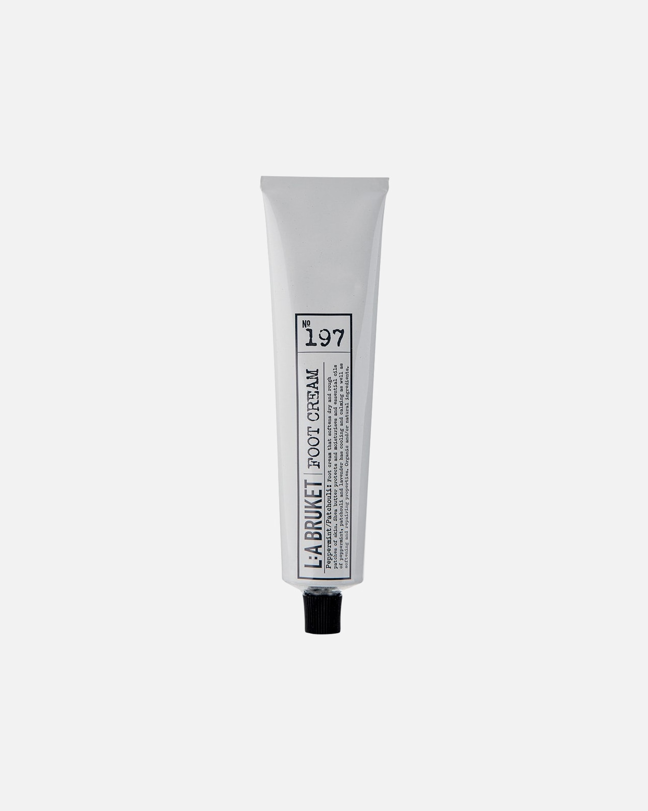 L:A BRUKET Voetcrème 197 Voetcrème Pepermunt/Patchouli - 70 ml