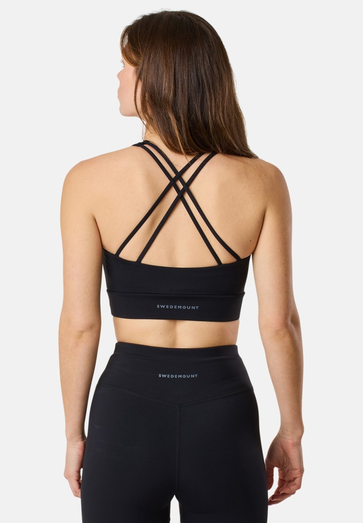 Swedemount SWEDEMOUNT - Soutien-gorge de sport à maintien léger - noir