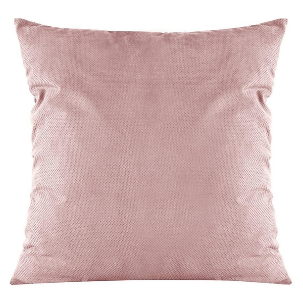 Poszewka dekoracyjna Milo 45x45 cm różowa
