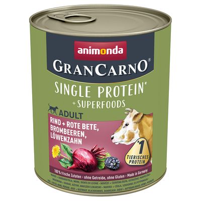 Animonda GranCarno Superfoods Adulti 6 x 800g