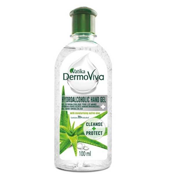 Dabur Vatika Dermo Viva hidroalkoholinis rankų gelis
