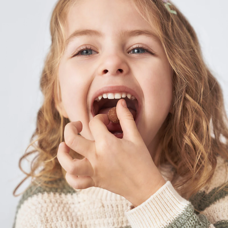 Health Labs Care MyKids Suplemento alimentar de vitamina D3 em cápsulas mastigáveis com vitamina D