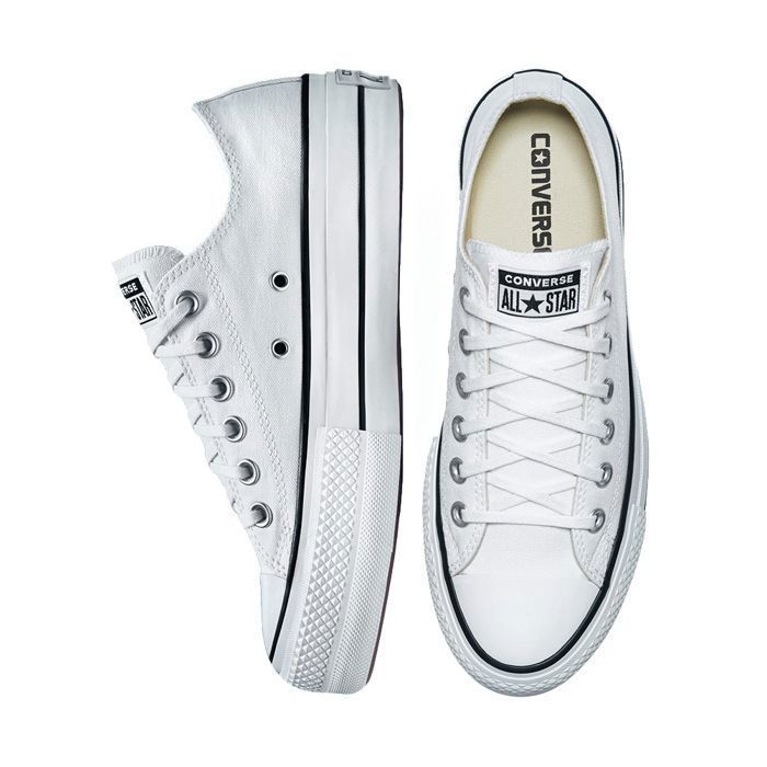 Baskets basses - CONVERSE - Chuck Taylor All Star Lift OX - Blanches