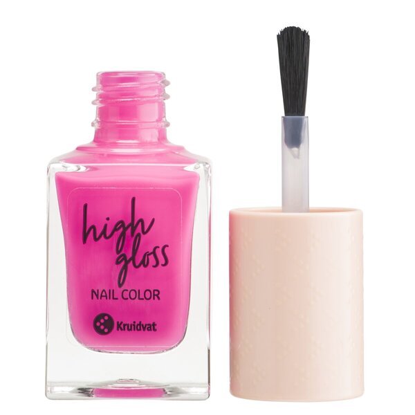 Kruidvat High Gloss боја за нокте 190 Pink Peacock 10ml